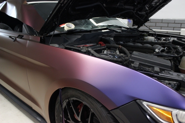 Ford Mustang - zmiana koloru samochodu